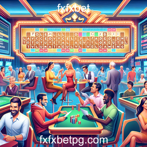 A Emoção dos Eventos de Jogos de Palavras no fxfxbet